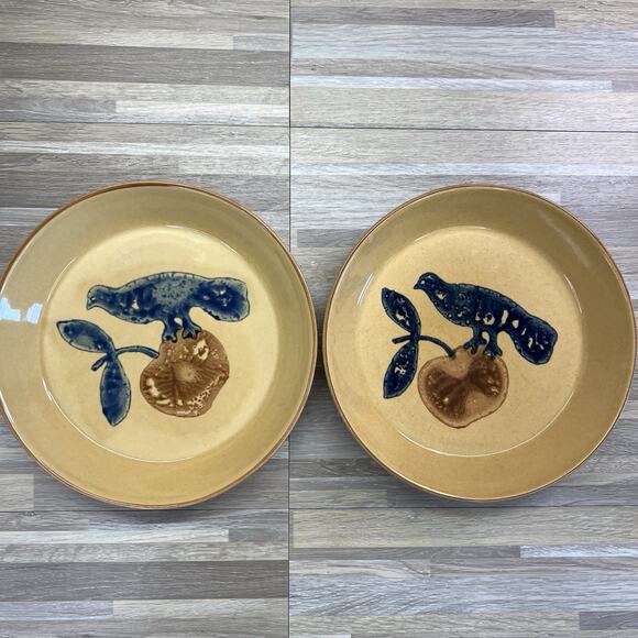 Pfaltzgraff America Pie Plate Pan Dish MAFA USA #576 Bird Serving - JL378 - Picture 1 of 4